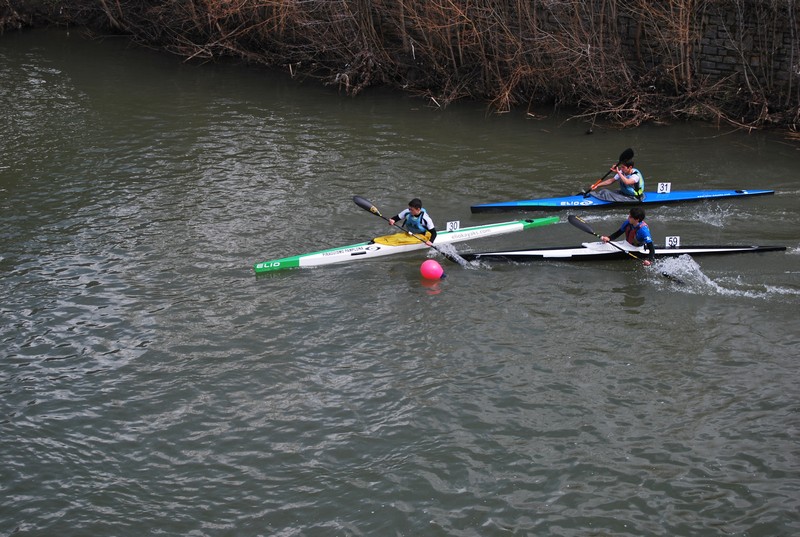 Un Arga crecido recibi&oacute; al Campeonato Navarro de 5000 y JDN